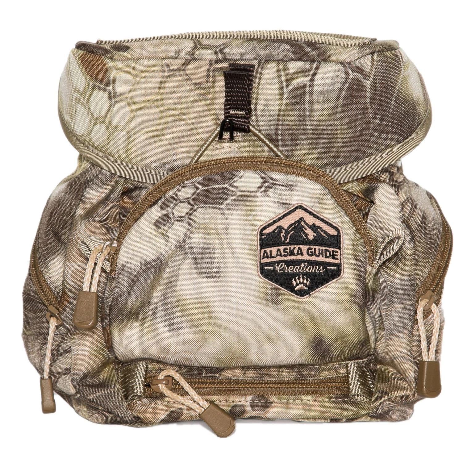 Alaska Guide Creations Classic HBS With M.A.X. Pocket Binocular Harness Kryptek Highlander ACM-KRY