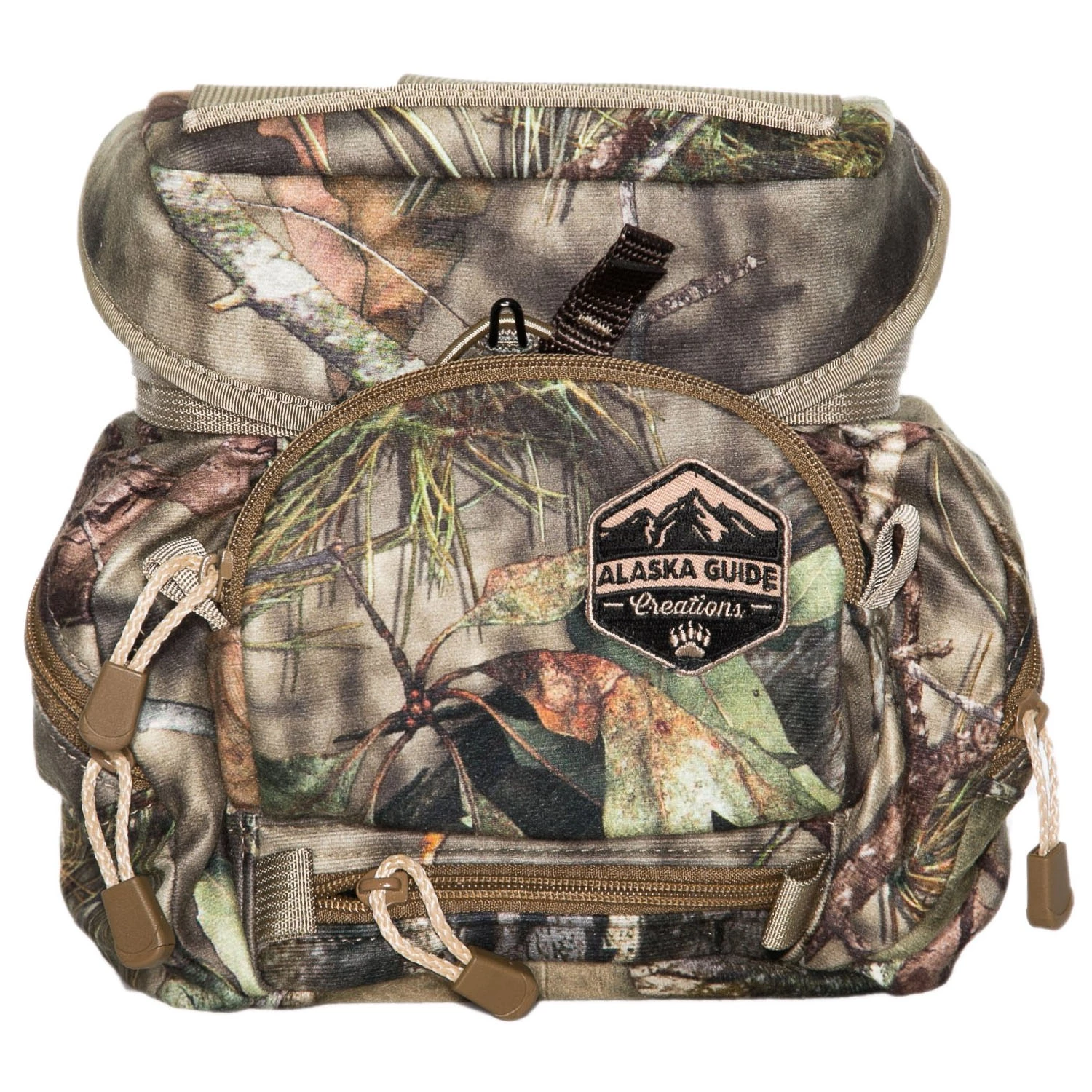 Alaska Guide Creations Classic HBS With M.A.X. Pocket Binocular Harness Mossy Oak Break Up ACM-MOBU
