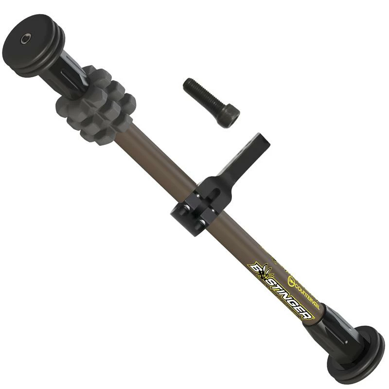 Bee Stinger Stabilizers Bee Stinger Stabilizer MicroHex Counter Slide 15″ Brown MHXCS15BR