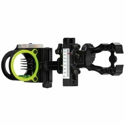 Black Gold Bow Sights Black Gold Bowsights PURE Gold 75 5 Pin Movable .019 Right Hand PG5