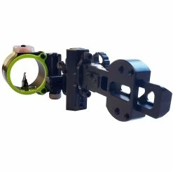 Black Gold Bow Sights Black Gold Bowsights Dual Trac Sight 3″ Dovetail 2 Pin Movable .019 Right Hand BGP4DT2