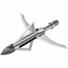 Bloodsport Archery Bloodsport Broadheads Grave Digger 125 Grain 3 Pack Mechanical Blade Chisel Tip 1 3/4″ Cut 10778