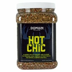 Domain Outdoor Food Plot Seed Hot Chic 3lb Jug (Plants 1/2 ACRE)