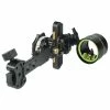 HHA Sports Bow Sight Tetra RYZ Tournament Short Bar Left Hand 2 Pin .010 W/ Free Sight Light SB-RYZ-TE-2510-GRED LH