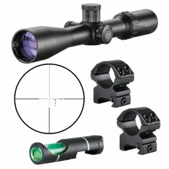 Hawke Sport Optics Hawke Optics Vantage IR Scope 30 WA 3-9×40 .223/.308 Reticle 14277 Combo W/Level & Mounts (14277+64101+22116)