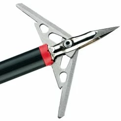 Rage Broadheads Rage Crossbow Broadheads 2 Blade 2″ Expandable Cut Hypodermic 100 Grain 3 Pack R39600