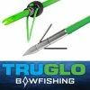 TRUGLO Bowfishing Arrow Lunker Point W/ Slide Safety System TG140B1G