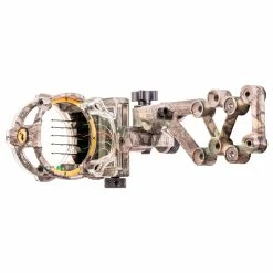 Trophy Ridge Sight React HS 5 Pin Bow Sight W/ Sight Light Realtree Xtra Right Hand AS855XTRA
