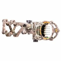 Trophy Ridge Sight React HS 5 Pin Bow Sight W/ Sight Light Realtree Xtra Left Hand AS855LXTRA