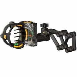 Trophy Ridge Sight React H4 4 Pin .019 Bow Sight W/ Sight Light Right Hand AATS0014R19