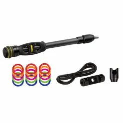 Trophy Ridge Stabilizer Hitman 8″ Black W/ Quick Disconect And Wrist Sling AS1908