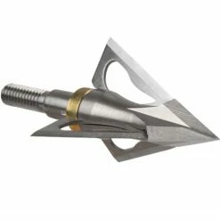 Wac'Em Archery Broadheads Wac’Em Crossbow Broadhead Fixed 3 Blade 125 Grain 1 1/4″ Cut 3 Pack WA1125